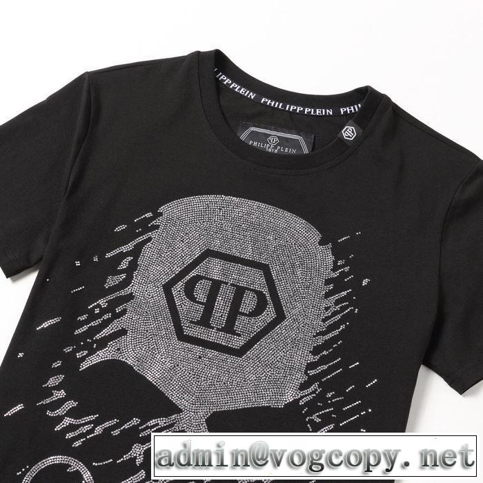 注目度が高まり最新コレクション Tシャツ/半袖 3色可選 PHILIPP PLEIN2019SSのトレンド商品  フィリッププレイン