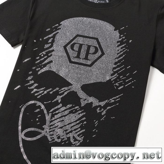 注目度が高まり最新コレクション Tシャツ/半袖 3色可選 PHILIPP PLEIN2019SSのトレンド商品  フィリッププレイン