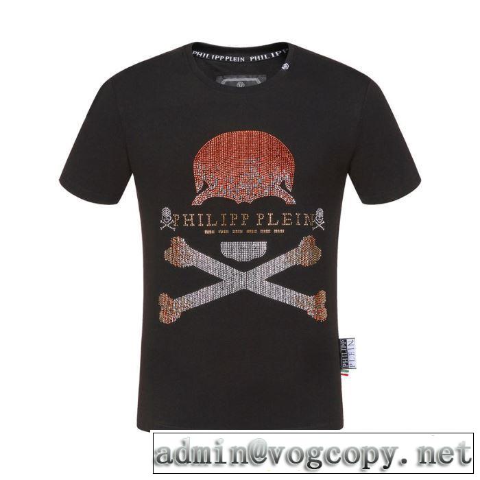 優しい雰囲気スタイリッシュに フィリッププレイン【2019年】夏のファッション  PHILIPP PLEIN Tシャツ/半袖