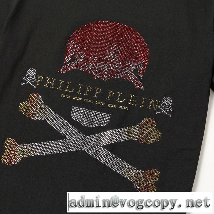 優しい雰囲気スタイリッシュに フィリッププレイン【2019年】夏のファッション  PHILIPP PLEIN Tシャツ/半袖