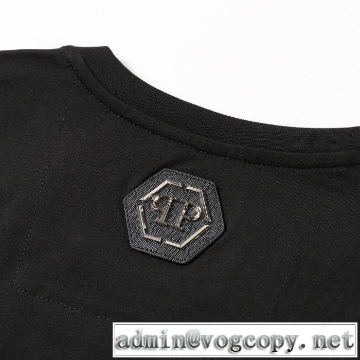 2色可選フィリッププレイン 2019夏ファション新品  PHILIPP PLEIN 都市独特のトレンドアイテム Tシャツ/半袖