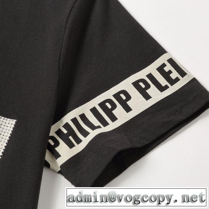 2色可選フィリッププレイン 2019夏ファション新品  PHILIPP PLEIN 都市独特のトレンドアイテム Tシャツ/半袖