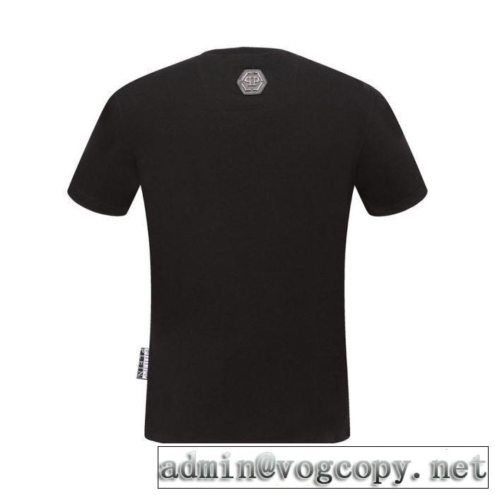フィリッププレイン2019SSのトレンド商品 PHILIPP PLEIN 夏のコーデには欠かせない Tシャツ/半袖 2色可選