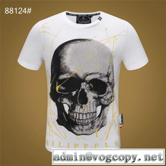 PHILIPP PLEIN Tシャツ/半袖今期注目のブランドトレンド  2色可選フィリッププレイン 2019春夏は人気定番