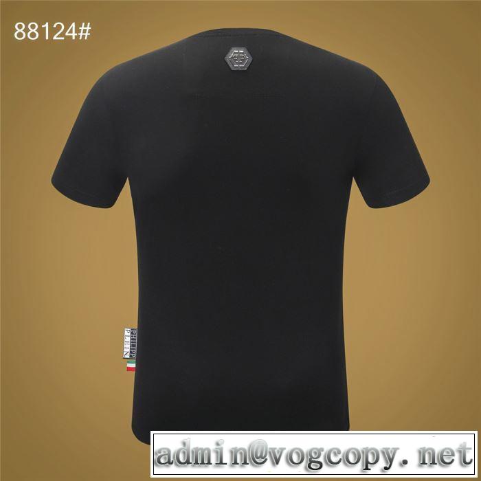 PHILIPP PLEIN Tシャツ/半袖今期注目のブランドトレンド  2色可選フィリッププレイン 2019春夏は人気定番