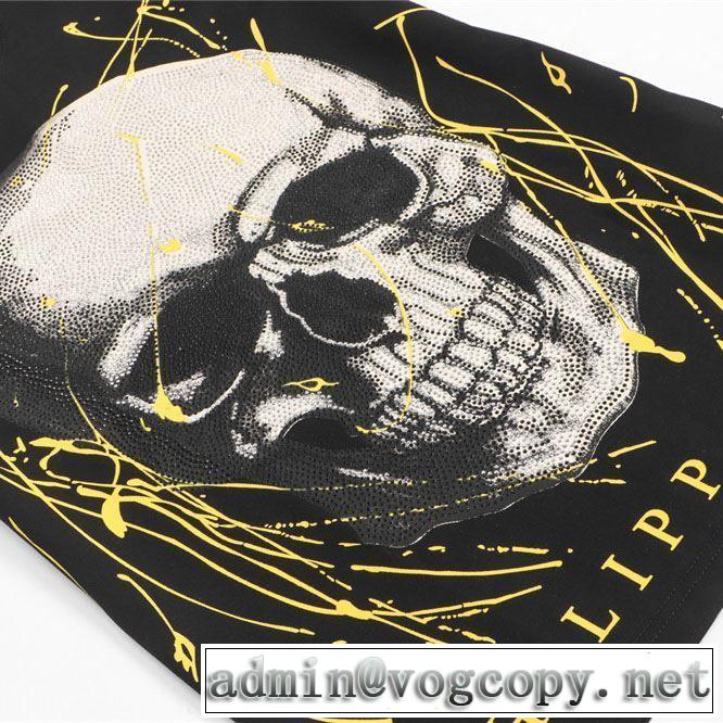 PHILIPP PLEIN Tシャツ/半袖今期注目のブランドトレンド  2色可選フィリッププレイン 2019春夏は人気定番