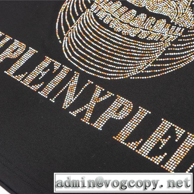 2019年春夏シーズンの人気 Tシャツ/半袖 夏に良く似合うちょっと新品 フィリッププレイン PHILIPP PLEIN