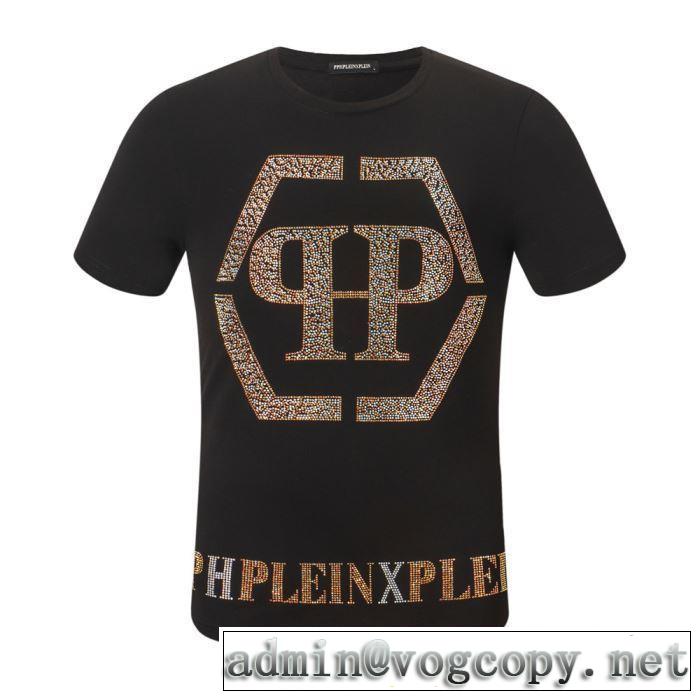 フィリッププレイン 2019年夏の一押しファッションアイテム PHILIPP PLEIN Tシャツ/半袖 季節感のあるファッション 2色可選