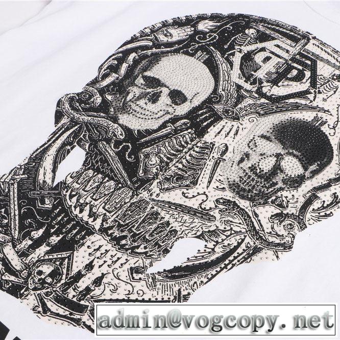 Tシャツ/半袖 素敵カジュアルの春夏コレクション 2色可選フィリッププレイン PHILIPP PLEIN 2019春夏人気トレンドアイテム