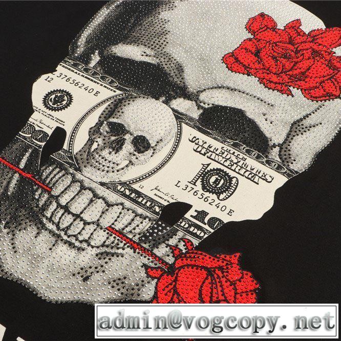 ぜひ今年のトレンドをチェック Tシャツ/半袖 PHILIPP PLEIN 2色可選フィリッププレイン2019年春夏シーズンの人気