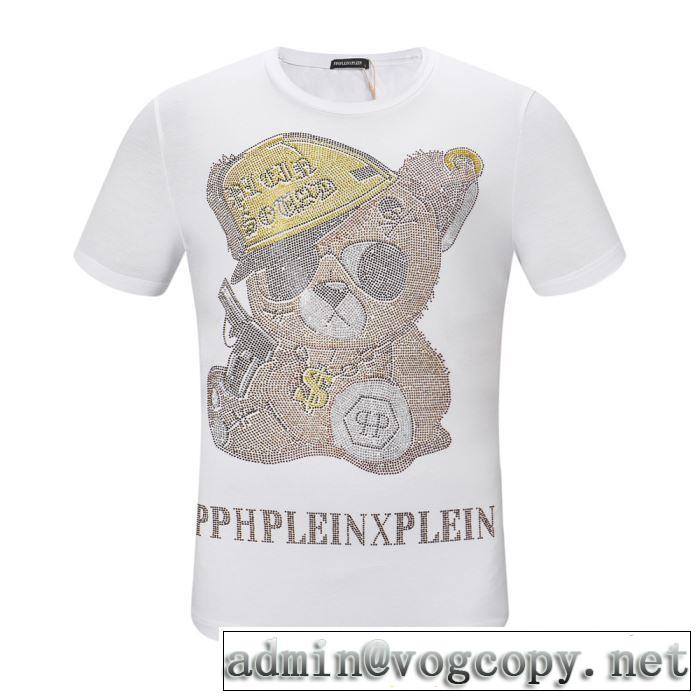 PHILIPP PLEIN 2019春夏人気トレンドアイテム Tシャツ/半袖 魅力的なカラー使い2色可選フィリッププレイン