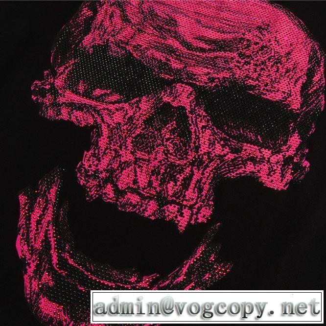 《2019年》今、注目のストリート Tシャツ/半袖 都市独特のトレンドアイテム 2色可選フィリッププレイン PHILIPP PLEIN