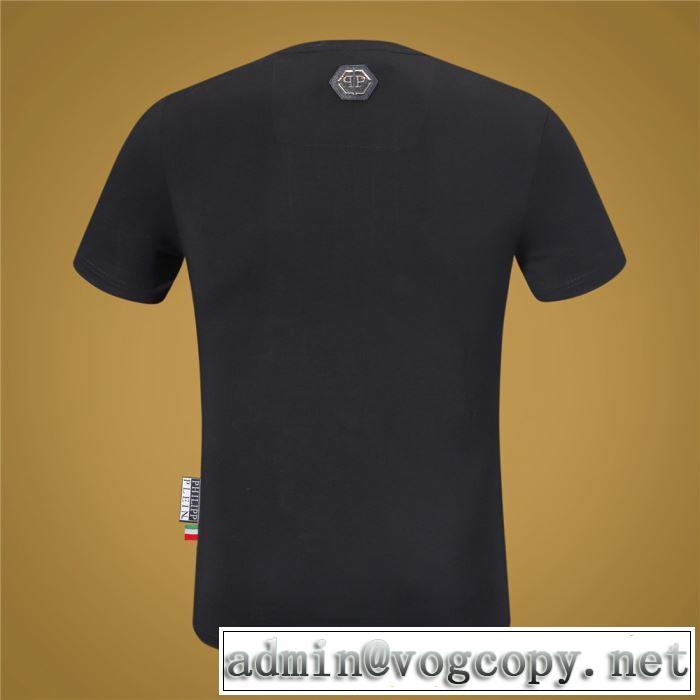 キレイめ感が強い PHILIPP PLEIN Tシャツ/半袖 今期注目のブランドトレンド フィリッププレイン