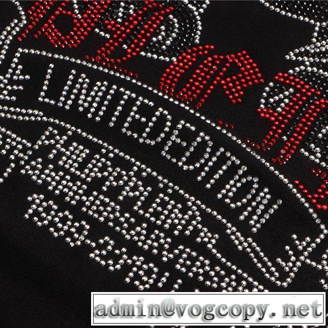 PHILIPP PLEIN 今風の着こなし新品 Tシャツ/半袖 フィリッププレイン 2019春夏は人気定番