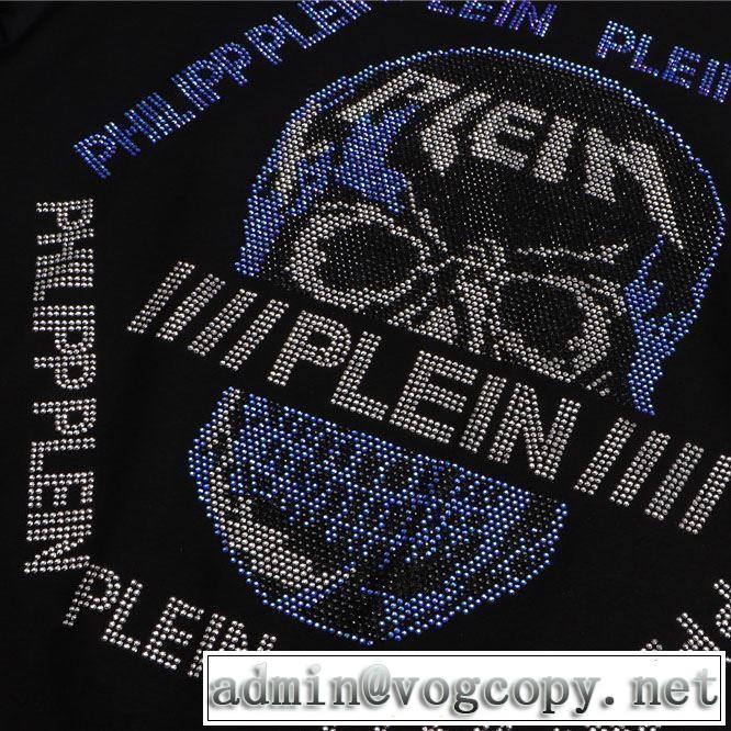 さわやか夏スタイル新品 PHILIPP PLEIN 2019春夏は人気定番  Tシャツ/半袖  フィリッププレイン