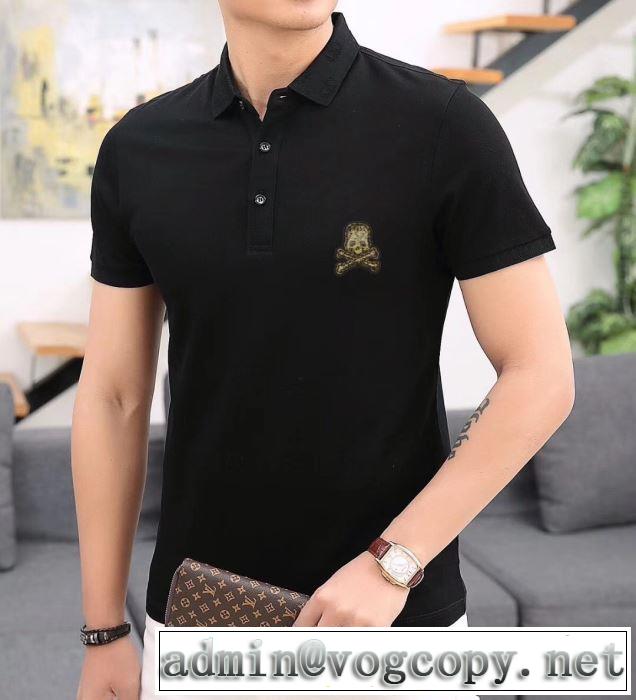 今風の着こなし新品  Tシャツ/半袖  2色可選フィリッププレイン2019春夏は人気定番  PHILIPP PLEIN