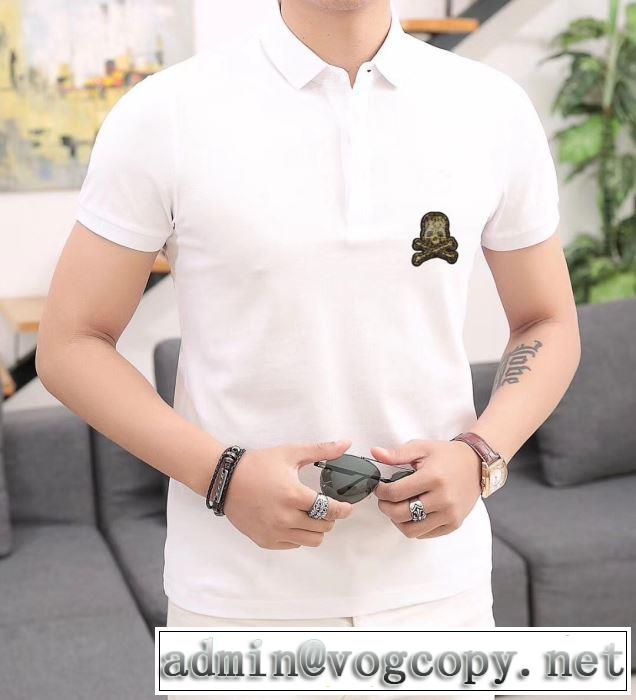 今風の着こなし新品  Tシャツ/半袖  2色可選フィリッププレイン2019春夏は人気定番  PHILIPP PLEIN