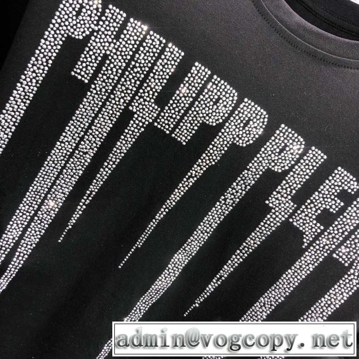 Tシャツ/半袖 最新のトレンドブランド人気的 2色可選フィリッププレイン2019春夏は人気定番 PHILIPP PLEIN