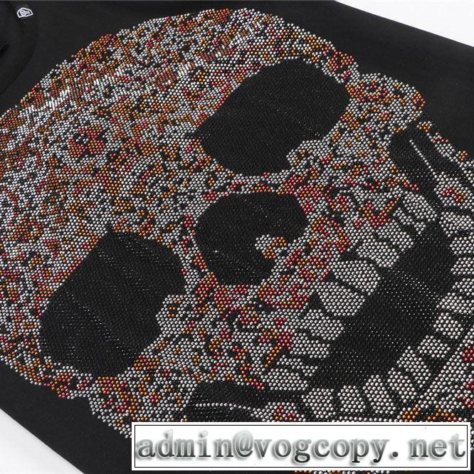 Tシャツ/半袖 2019SS 主張性もカジュアルさフィリッププレイン絶妙にオシャレ人気アイテム PHILIPP PLEIN