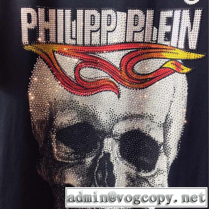 2色可選フィリッププレイン PHILIPP PLEIN2019年夏の一押しファッションアイテム Tシャツ/半袖 主張性もカジュアルさ
