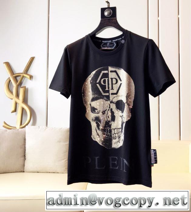 主張性もカジュアルさ  Tシャツ/半袖 PHILIPP PLEIN  2色可選フィリッププレイン今流行りの最新コレクション
