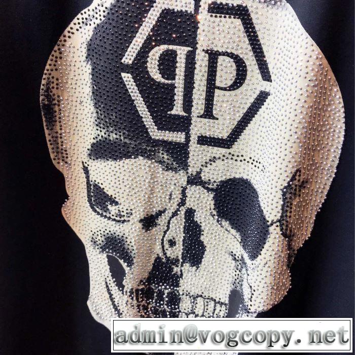 主張性もカジュアルさ  Tシャツ/半袖 PHILIPP PLEIN  2色可選フィリッププレイン今流行りの最新コレクション