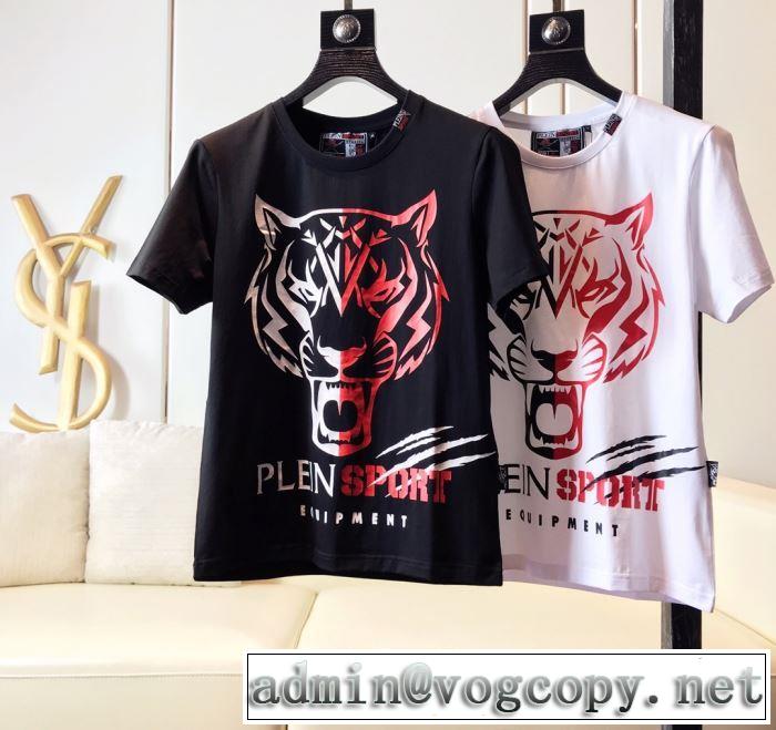主張性もカジュアルさ  Tシャツ/半袖 2019SS 2色可選フィリッププレイン最新のトレンドブランド人気的  PHILIPP PLEIN