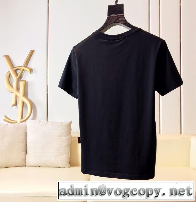 主張性もカジュアルさ  Tシャツ/半袖 2019SS 2色可選フィリッププレイン最新のトレンドブランド人気的  PHILIPP PLEIN