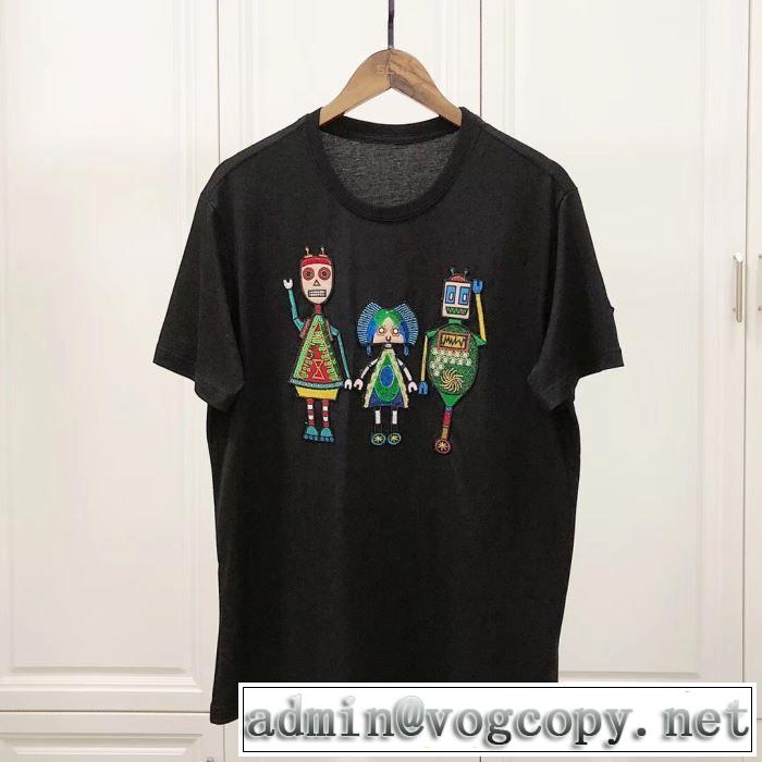 最終価格セール 2色可選プラダ ギフト最適期間限定 PRADA Tシャツ/半袖 2019夏ファション新品