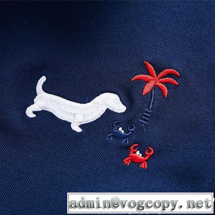 トムブラウン THOM BROWNE カジュアルさ Tシャツ/ティーシャツ 3色可選 春夏の流行り2019新品