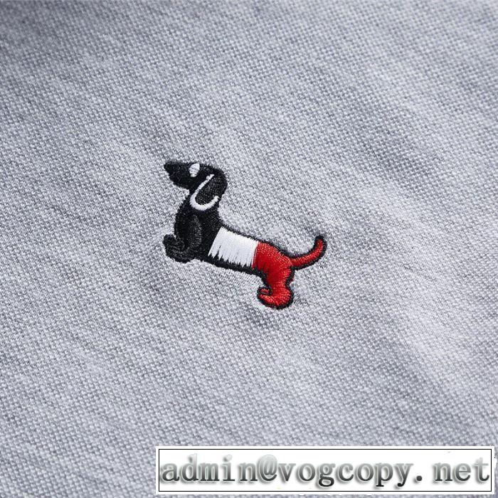 3色可選 トムブラウン THOM BROWNE 【2019春夏】最新コレクション Tシャツ/ティーシャツ  大人の余裕が漂う