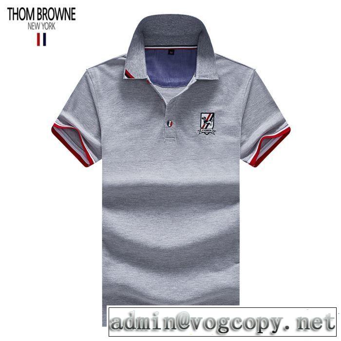 る春夏おすすめの人気商品 トムブラウン THOM BROWNE2019春夏の大注目トレンド Tシャツ/ティーシャツ 3色可選