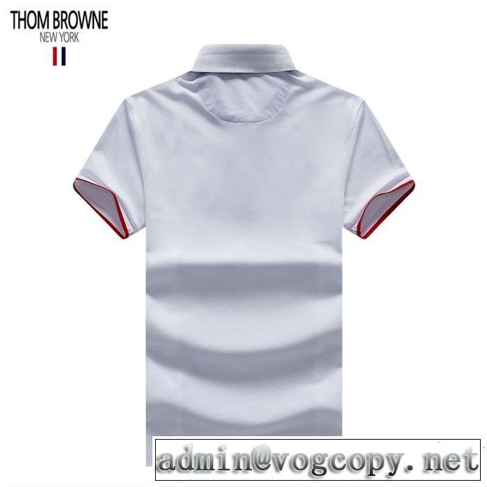 る春夏おすすめの人気商品 トムブラウン THOM BROWNE2019春夏の大注目トレンド Tシャツ/ティーシャツ 3色可選