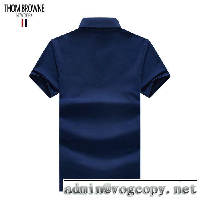 THOM BROWNE 優しげ人気アイテム トムブラウン 3色可選   Tシャツ/ティーシャツ 春夏の流行り2019新品