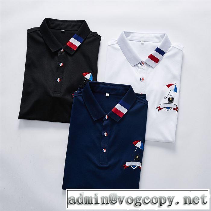THOM BROWNE 優しげ人気アイテム トムブラウン 3色可選   Tシャツ/ティーシャツ 春夏の流行り2019新品