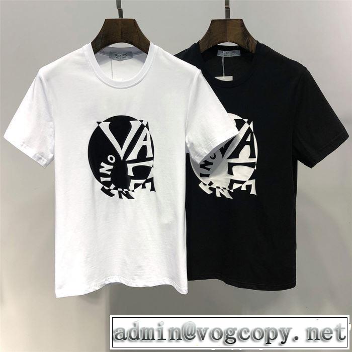VALENTINO Tシャツ/ティーシャツ 2色可選 《2019年》今、注目のストリート オシャレアイテム ヴァレンティノ