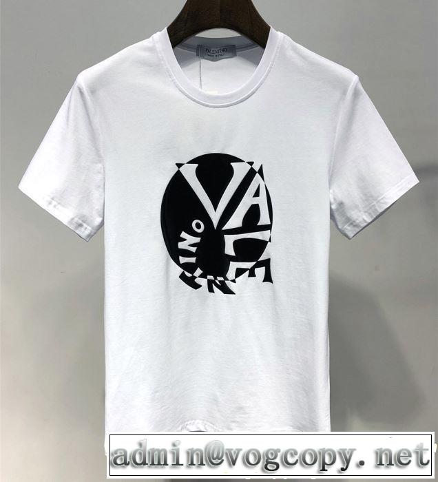 VALENTINO Tシャツ/ティーシャツ 2色可選 《2019年》今、注目のストリート オシャレアイテム ヴァレンティノ