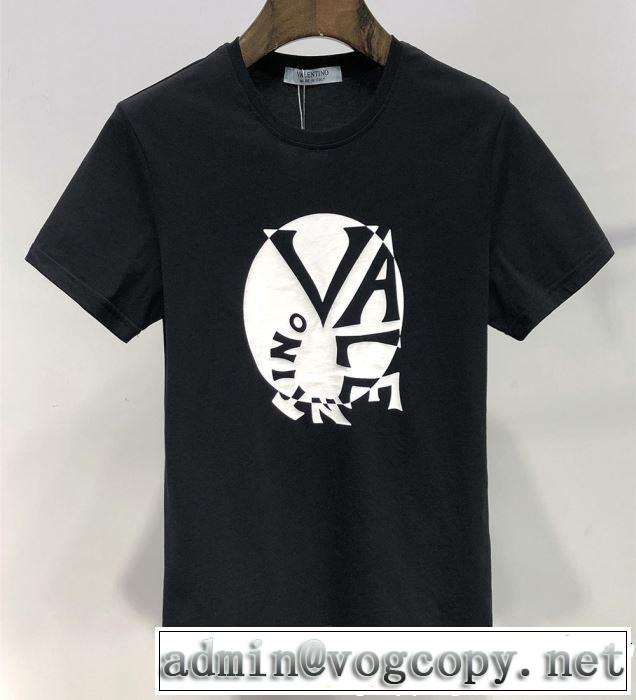 VALENTINO Tシャツ/ティーシャツ 2色可選 《2019年》今、注目のストリート オシャレアイテム ヴァレンティノ