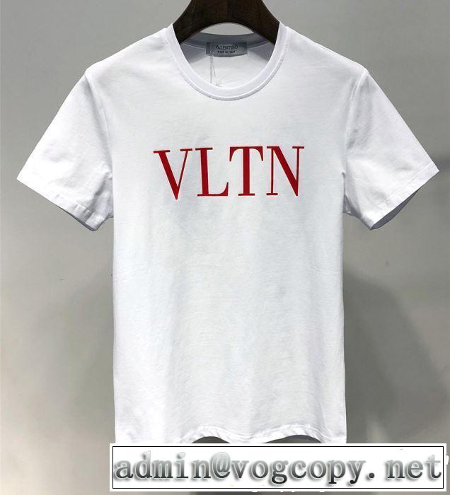 Tシャツ/ティーシャツ 2色可選 【2019春夏】最新コレクション オシャレな印象に ヴァレンティノ VALENTINO