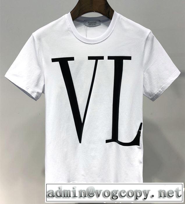 2色可選 【2019年】夏のファッション オシャレ上級者に ヴァレンティノ VALENTINO Tシャツ/ティーシャツ