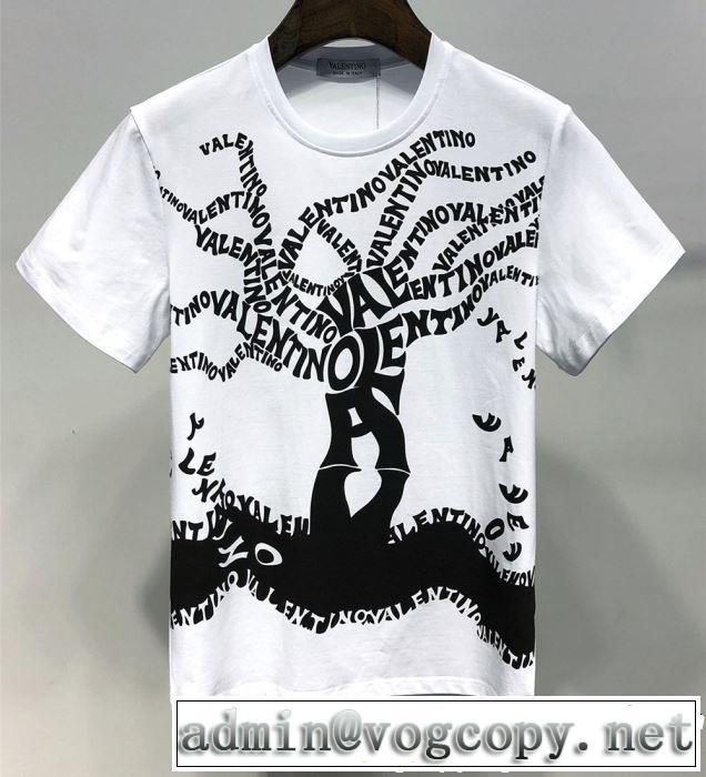 ヴァレンティノ VALENTINO Tシャツ/ティーシャツ 2色可選 2019春夏トレンドアイテム おしゃれ上級者に挑戦