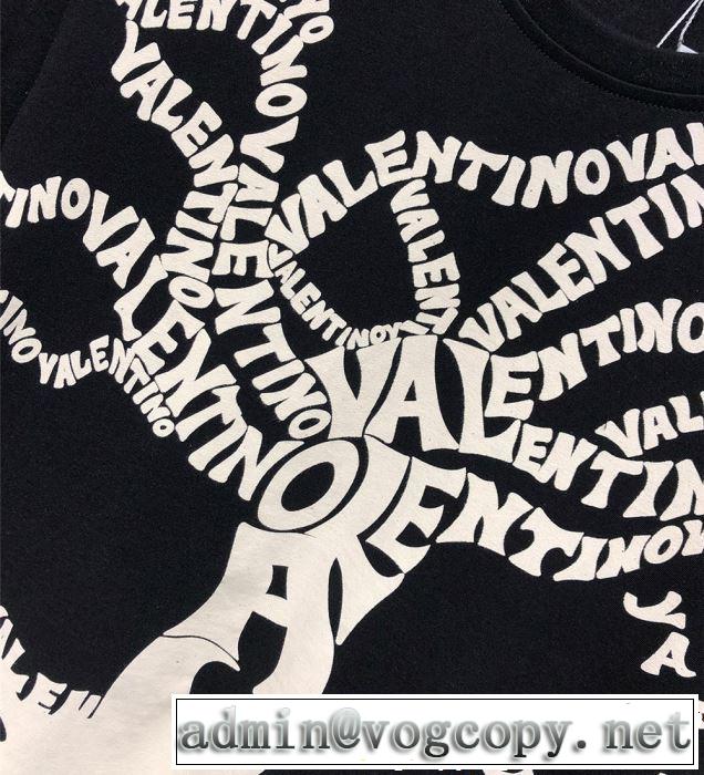 ヴァレンティノ VALENTINO Tシャツ/ティーシャツ 2色可選 2019春夏トレンドアイテム おしゃれ上級者に挑戦