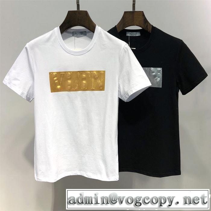 Tシャツ/ティーシャツ 2色可選 2019春夏の大注目トレンド カジュアルを一歩大人に ヴァレンティノ VALENTINO
