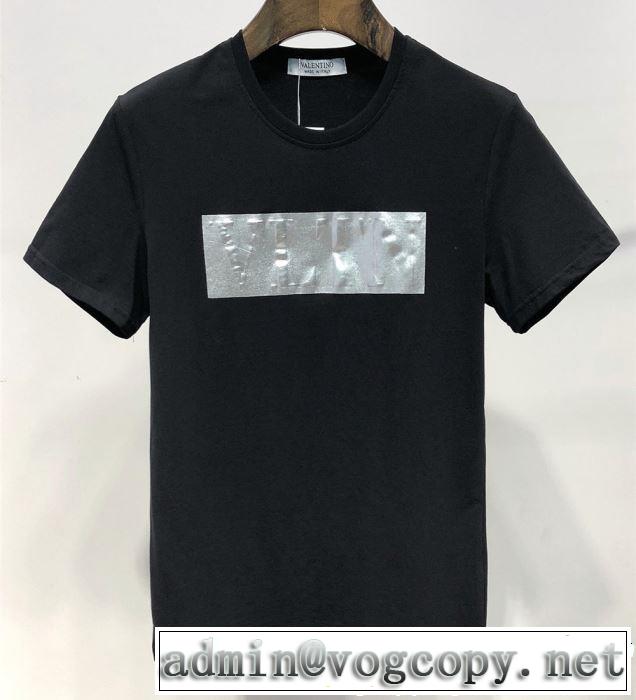 Tシャツ/ティーシャツ 2色可選 2019春夏の大注目トレンド カジュアルを一歩大人に ヴァレンティノ VALENTINO