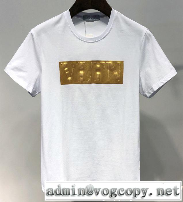 Tシャツ/ティーシャツ 2色可選 2019春夏の大注目トレンド カジュアルを一歩大人に ヴァレンティノ VALENTINO