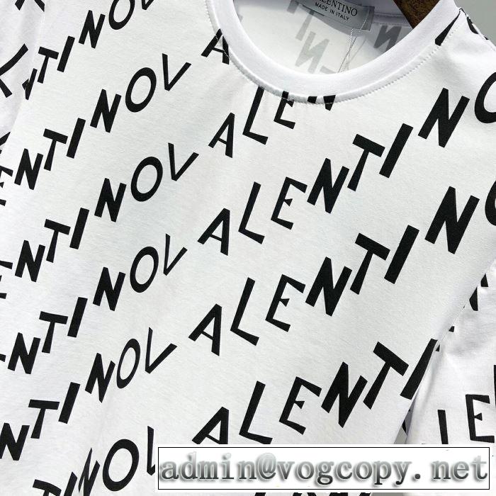 ヴァレンティノ VALENTINO Tシャツ/ティーシャツ 2色可選 2019春夏人気トレンドアイテム きれいめ上品に