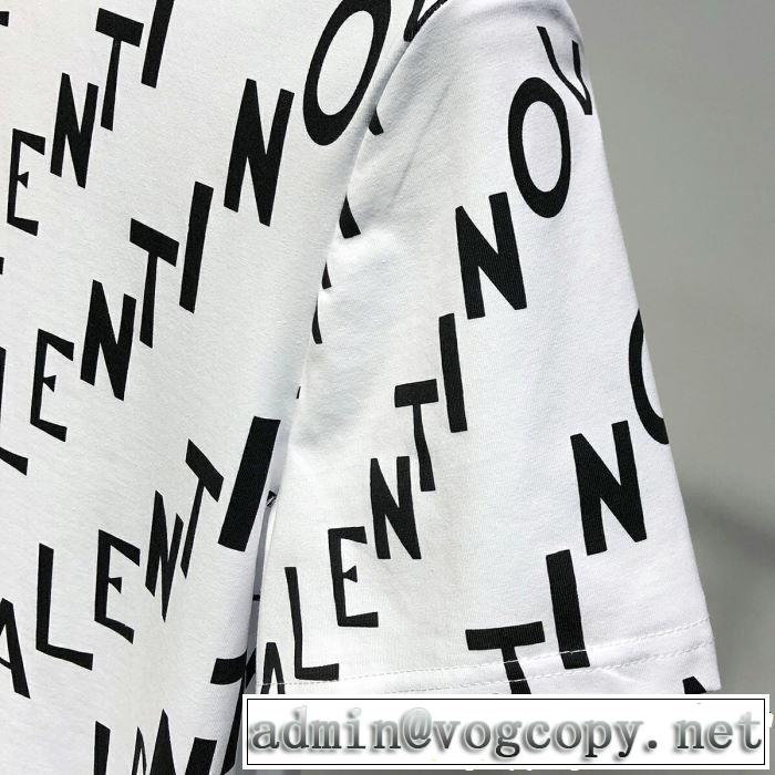 ヴァレンティノ VALENTINO Tシャツ/ティーシャツ 2色可選 2019春夏人気トレンドアイテム きれいめ上品に
