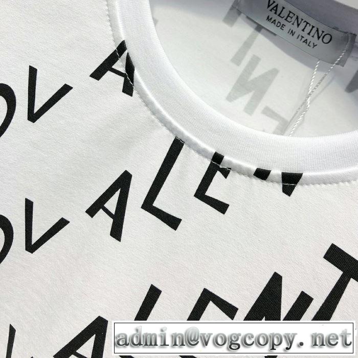 ヴァレンティノ VALENTINO Tシャツ/ティーシャツ 2色可選 2019春夏人気トレンドアイテム きれいめ上品に