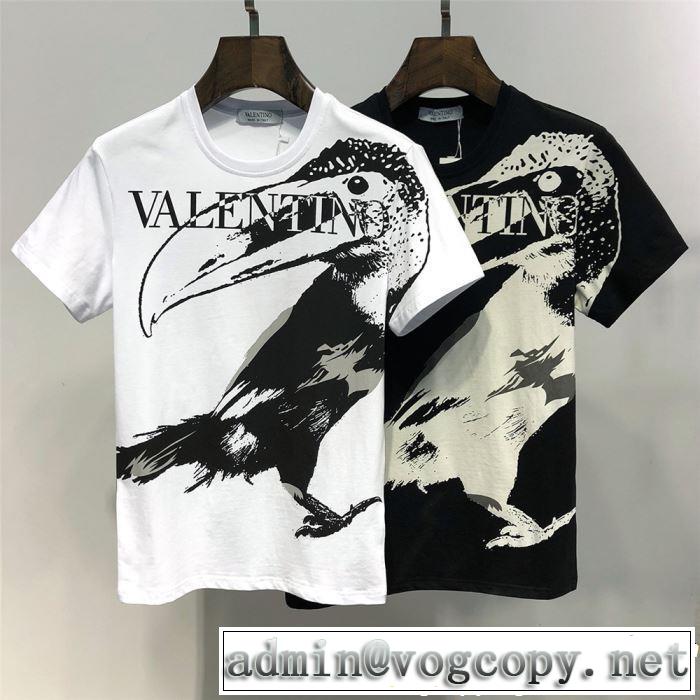 2019年春夏のトレンドアイテム リッチな印象に ヴァレンティノ VALENTINO Tシャツ/ティーシャツ 2色可選