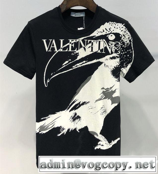 2019年春夏のトレンドアイテム リッチな印象に ヴァレンティノ VALENTINO Tシャツ/ティーシャツ 2色可選